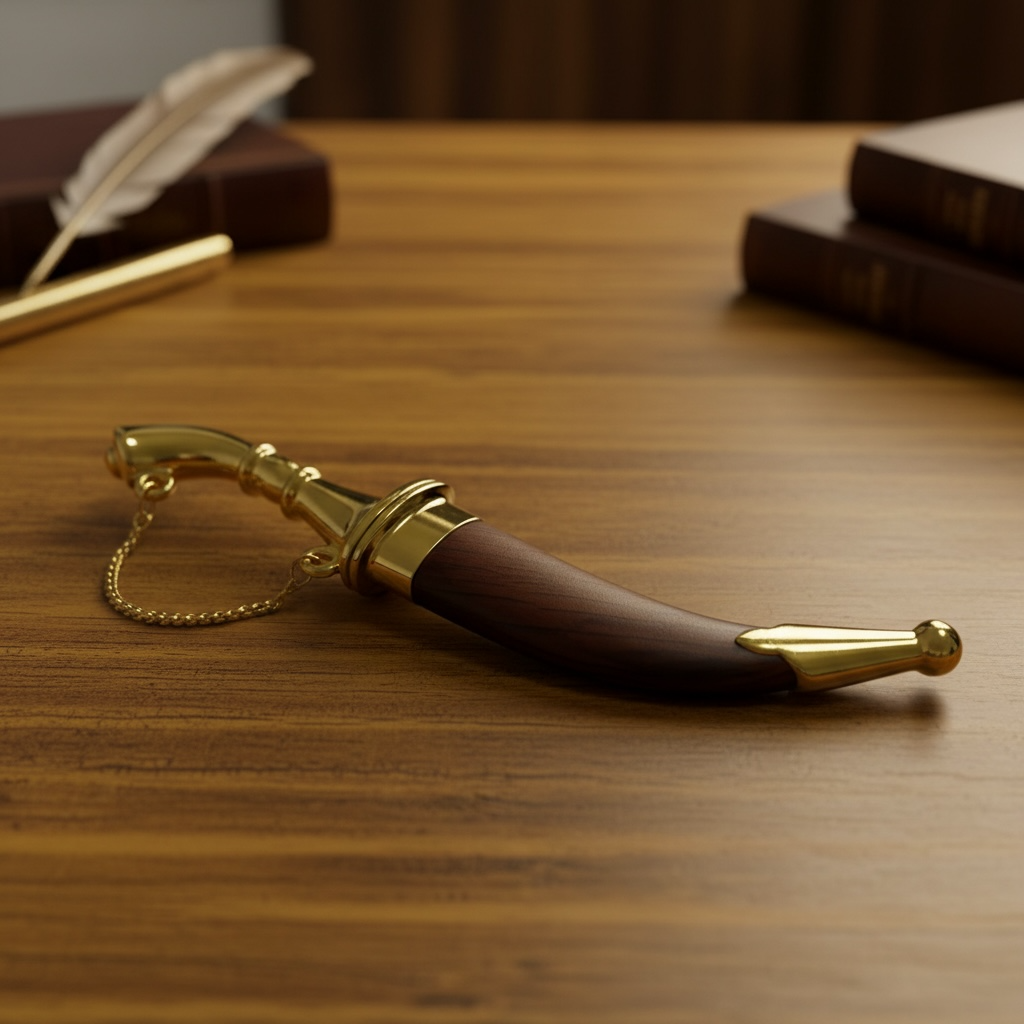 Traditional Wooden Siri Sahib | Mini Sikh Kirpan for Gift & Collection