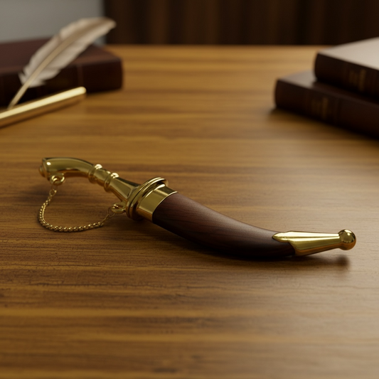 Traditional Wooden Siri Sahib | Mini Sikh Kirpan for Gift & Collection