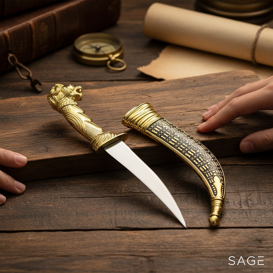 Siri Sahib Kirpan Lion Head