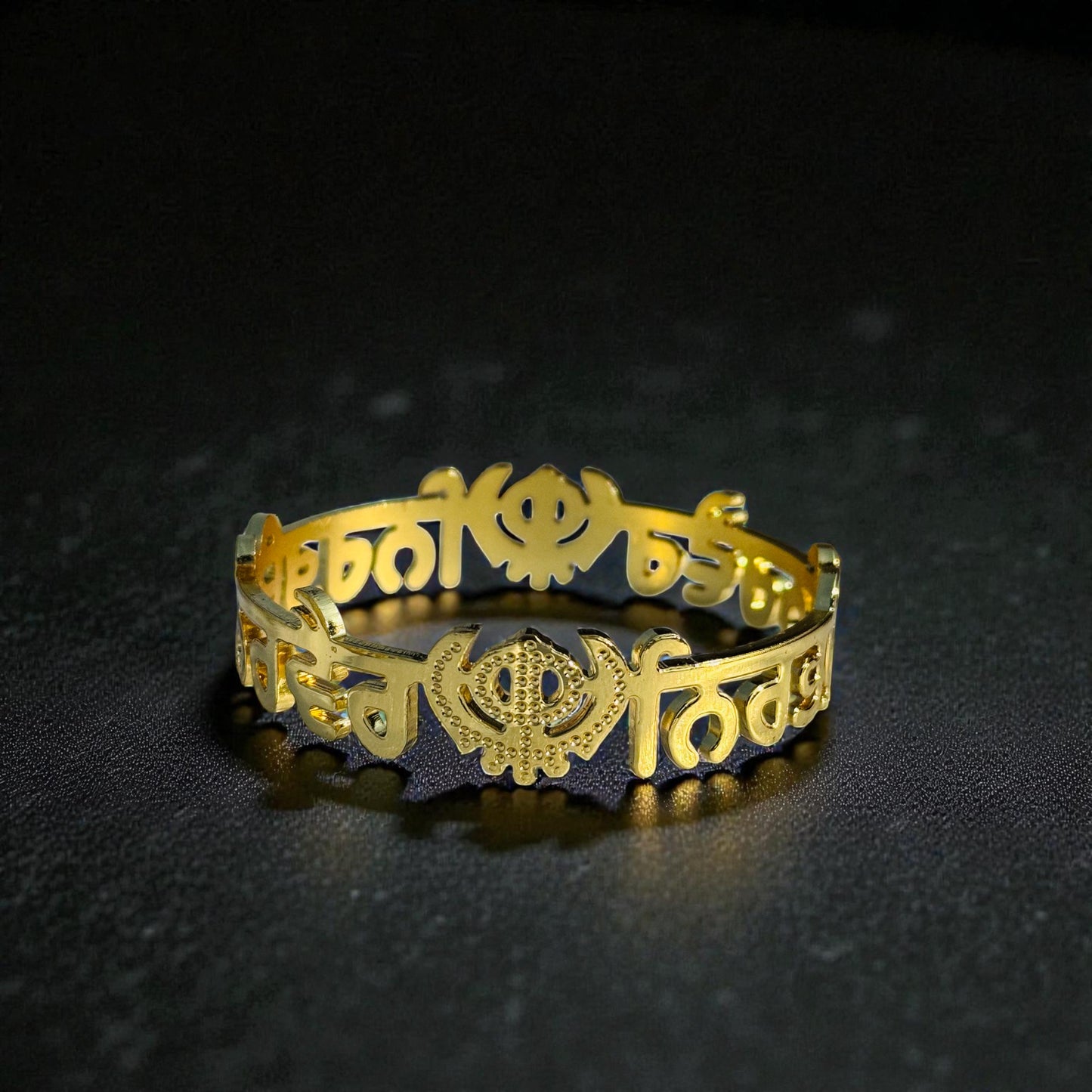 Nirbhau Nirvair Women's Premium Kada | Rustproof | Waterproof | Anti-Tarnish